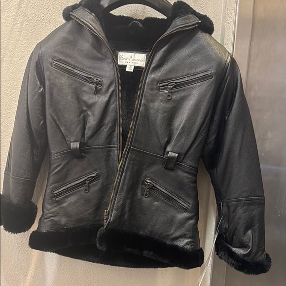 Kids leather jacket